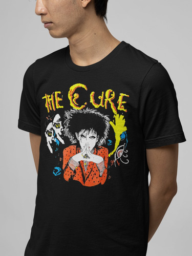 Camiseta Goth Banda The Cure Pictures Robert