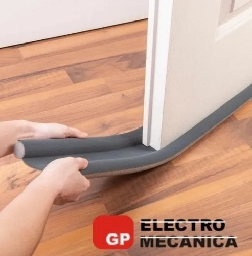 Imagen 2 de 9 de Zocalo Burlete Doble Bajo Puerta Suprabond 95 Cm Excelente