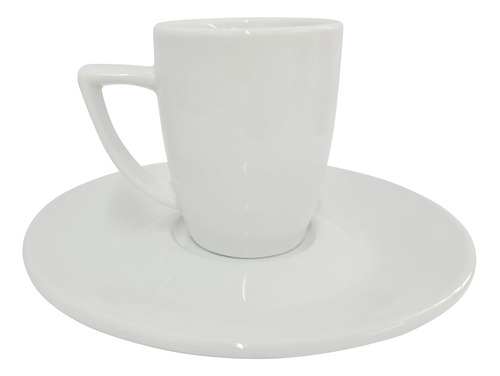 Set X6 Taza Con Plato De Cerámica 