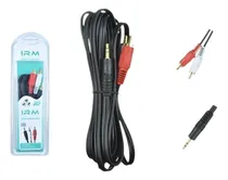 Comprar Cable Rca De Audio Plug Jack 3.5mm A 2 Rca 1.5m Irm-05993