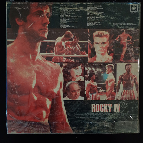 Vinilo Rocky Iv - Survivor - 1985 - Vg++ Estándar (Usado)