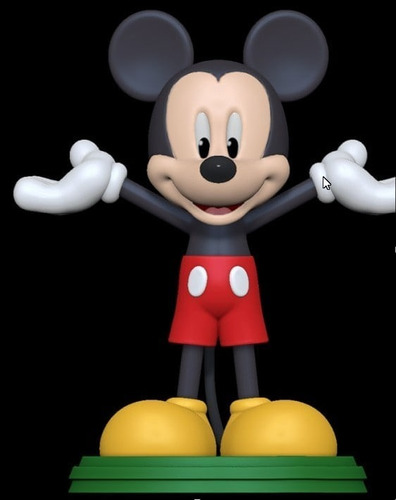 Archivo Stl Impresión 3d - Mickey And Minnie Mouse