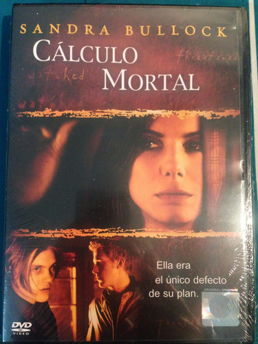 Dvd Calculo Mortal / Murder By Numbers