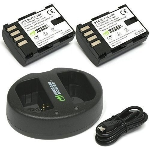Bateria Wasabi Power (paquete De 2) Y Cargador Doble Para Pa
