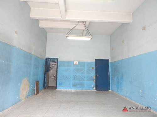 Imagem 2 de 4 de Salão Para Alugar, 40 M² Por R$ 2.200,00/mês - Centro - Santo André/sp - Sl0405