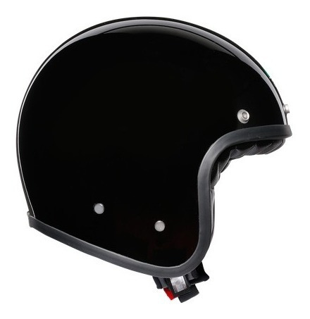 Imagen 4 de 5 de Casco Abierto Para Moto Italiano Estilo Retro/ Agv X70