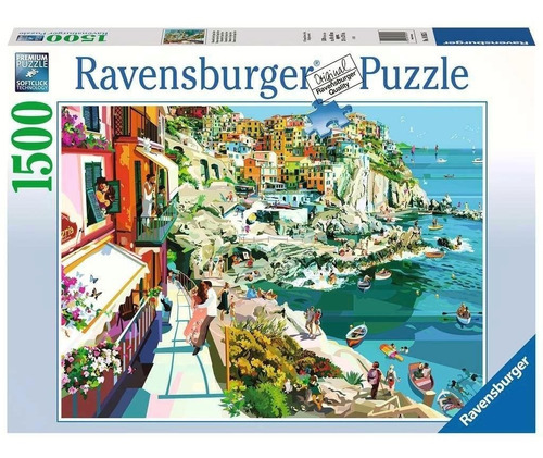 Rompecabezas Puzzle 1500 Romance En Italia Ravensburger 