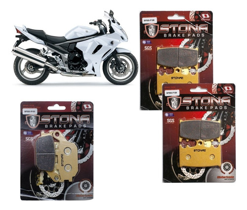 Pastilhas Freio Diant/tras Stona Sinter Gsx 1250 Fa Bandit