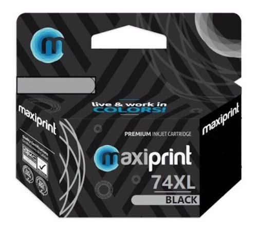 Cartucho Maxiprint 74xl Negro