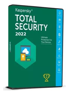 Licencia Original Kaspersky Total Security - 1 Pc 1 Año