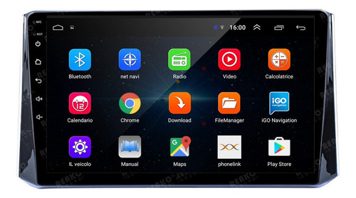 Autoestéreo Android Carplay Toyota Corolla 18-20 Y Camara