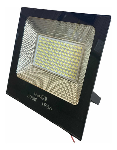 Foco Led 200w Luz Blanca Alta Potencia Exterior Carcasa Negra