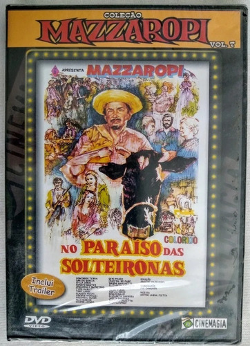 Dvd Coleção Mazzaropi - No Paraíso Das Solteironas 