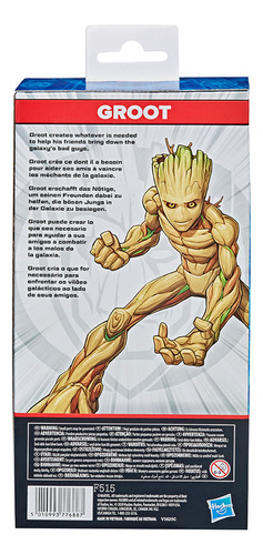 Boneco articulado Hasbro de 24 cm de Avengers Heroes 1 Groot