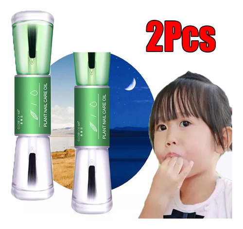 2pcs Evitar Que Los Niños Coman Esmalte De Uñas Amargo
