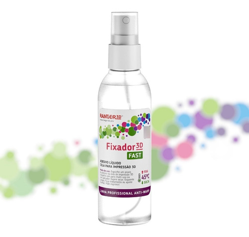 Adesivo Spray Fixador 3d Fast + Refil = 200ml + Brinde