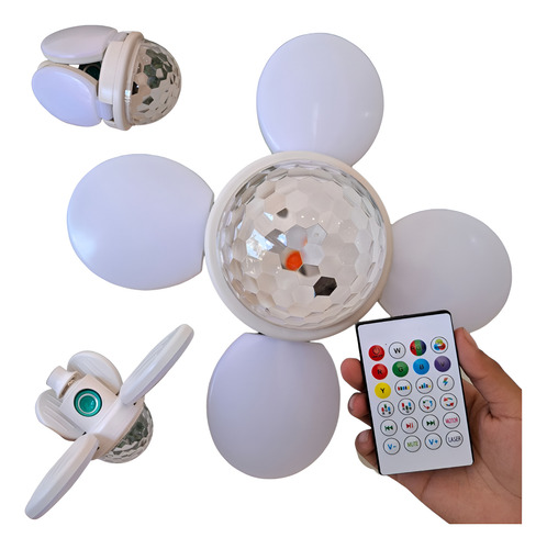 Foco Parlante Bluetooth Led Rgb Rgb