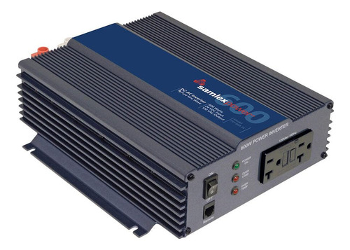 Inversor Samlex De Onda Sinusoidal Pura, 600 W, 24 V