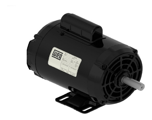 Motor Electrico Weg 1hp Monofasico 1500 Rpm Ip55 220v Blinda