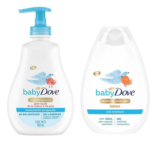 Kit Dove Baby  Jabón+ Loción