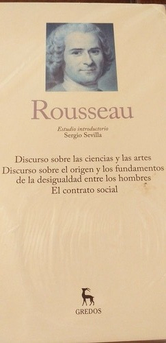 Rousseau Combo X 2 De Gredos ,el Contrato Social Y Otros.