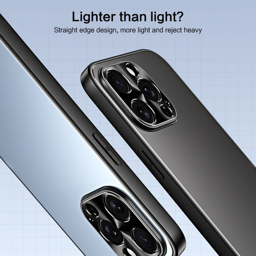 Capa De Celular Galvanizada Fosca Com Suporte Para iPhone