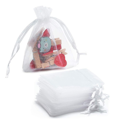 Bolsitas De Organza Sorpresitas Souvenirs 29x19 Cm Pack X12 