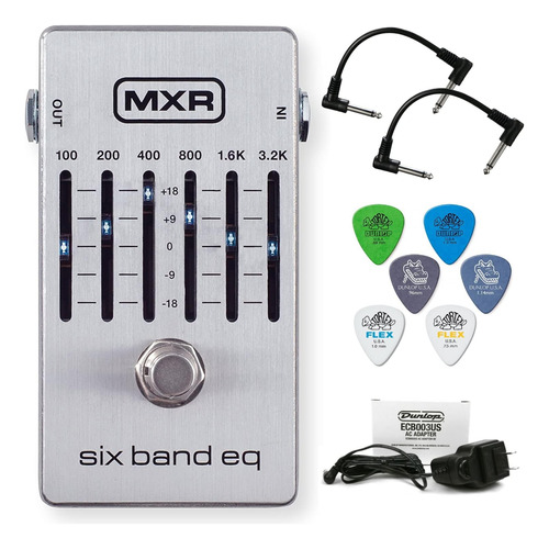 Pedal De Efectos De Guitarra Mxr M109s Six Band Eq Bund...