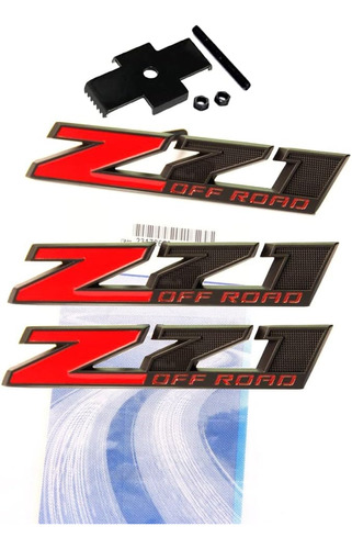 Yoaoo 3x Oem Matt Small Z71 Off Road Grille And Decals Emble