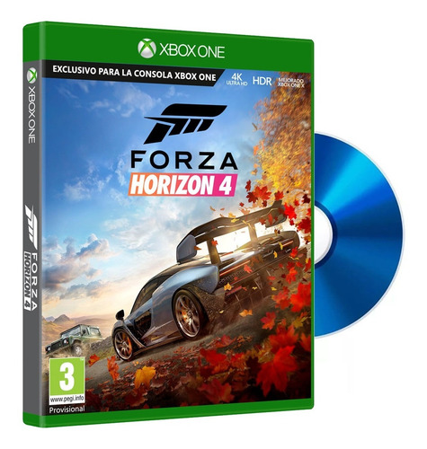 Juego Forza Horizon 4 Xbox One Nuevo Sellado Autos