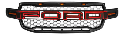 Careta Led Ford Ranger Xls Xlt Ltd+ Raptor 23+ Letras Rojas