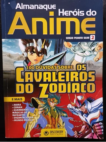 Livro Almanaque Heróis Anime Cavaleiros Zodíaco Discovery na Americanas  Empresas