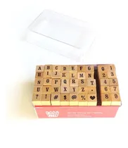 Comprar Sellos Mini Abecedario 45 Sellos: Letras, Números Y Símbolos