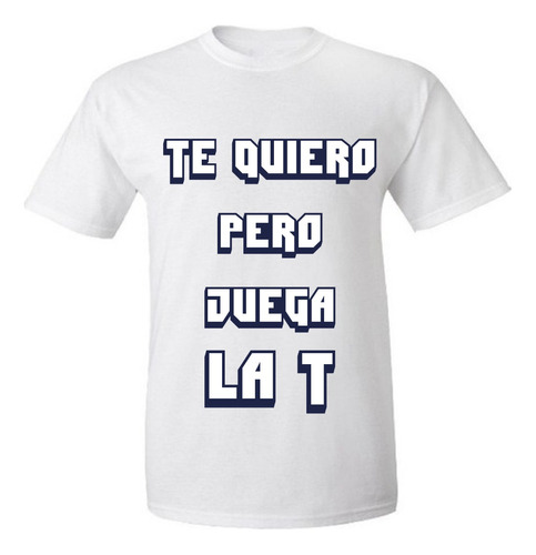 Remera Te Quiero Pero Juega La T Talleres Sublimada Unisex