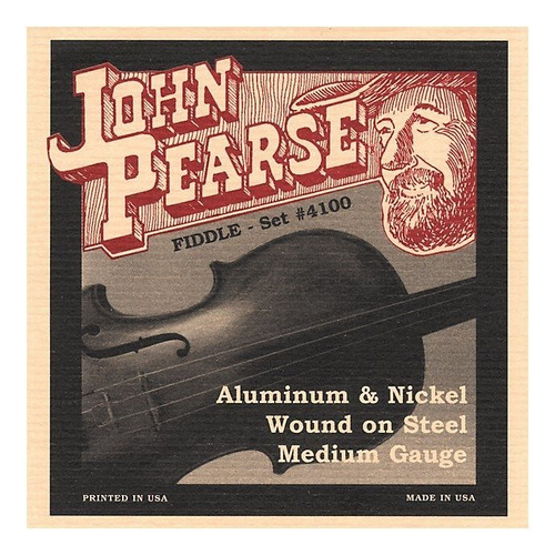 John Pearse 4100 Cuerdas Para Violín