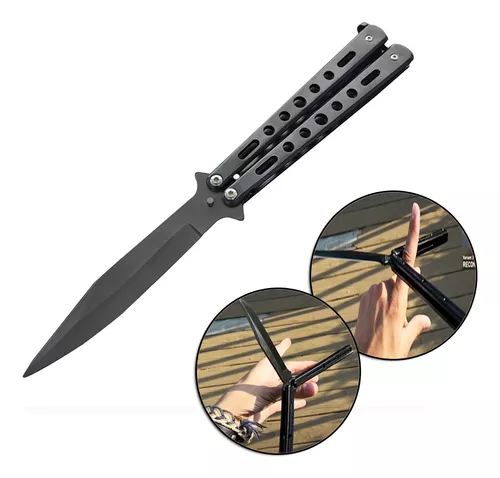 jhion Nueva Herramienta de CS Go Counter Strike Garra Karambit Cuchillo  mariposa Cuchillo Práctica no plegable cuchillo Dull Blade Edge de  entrenamiento : : Deportes y Aire Libre