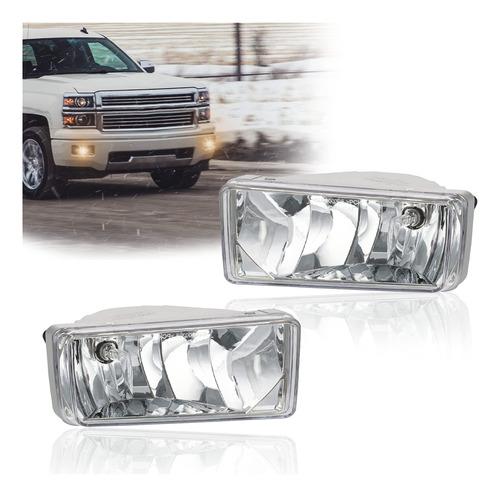 Spiegeer Conjunto Luz Antiniebla Para Chevy Silverado 2007 2