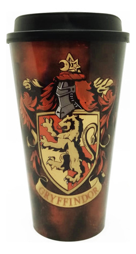 Vaso Plastico Oficial Harry Potter Con Tapa