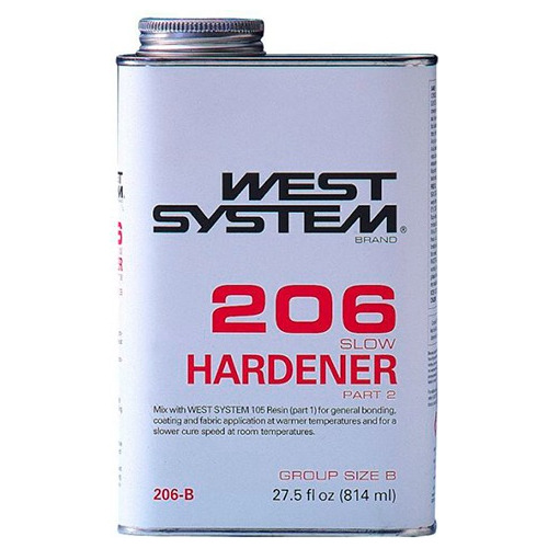 Catalizador  West System De Acción Lenta  27.5 Oz - 206-b 