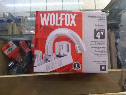 Mezcladora Para Lavabo Wolfox