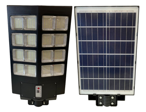 Foco Led Solar 1000w Exterior Sensor Moviminto Brazo Control