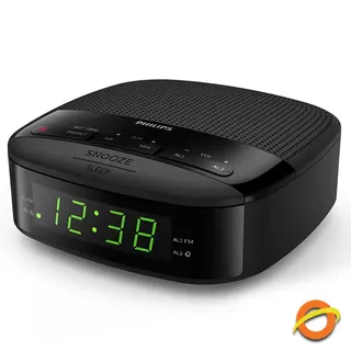 Radio Reloj Despertador Led Digital Memoria Alarma Doble