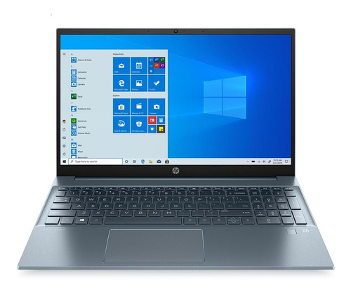 Imagen 2 de 4 de Laptop Hp Pavilion Amd Ryzen 5 8gb 512gb Win 11 15-eh1509la