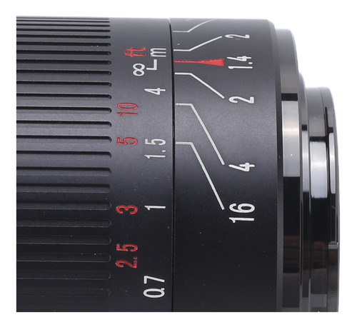 Imagen 5 de 10 de 7artisans 55 Mm F1.4 Ii Apsc Lente De Cámara Para Canon Eos.