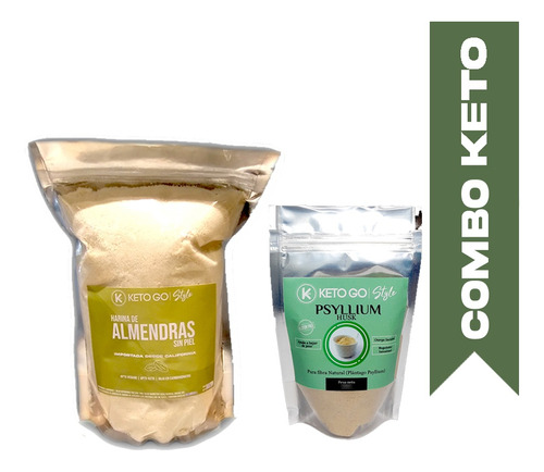 Psyllium X 100 Gr + Harina De Almendras S/ Piel - 100 % Keto