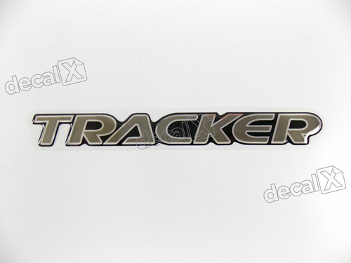 Adesivo Emblema Tracker Resinado Trk03 Fk