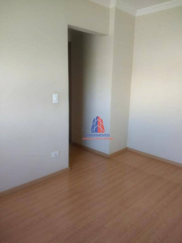 Apartamento Com 3 Dormitórios À Venda, 78 M² Por R$ 230.000 - Residencial Guaicurus - Loteamento Industrial Machadinho - Americana/sp - Ap0839