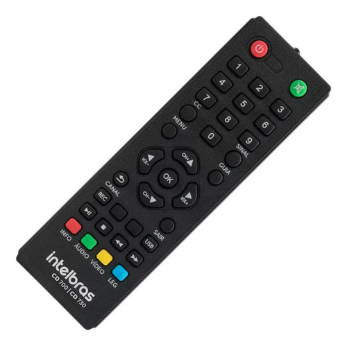 10 Controles Para Conversor Digital Intelbras Cd 700 Cd 730