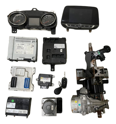 Kit Módulo Onix Ltz Turbo Sedan Automático Chave Canivete