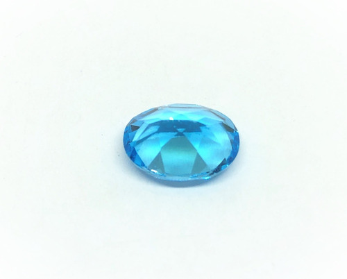 Imagen 3 de 4 de Topacio Skyblue Facetado Ovalado 8x10mm / Calibrado